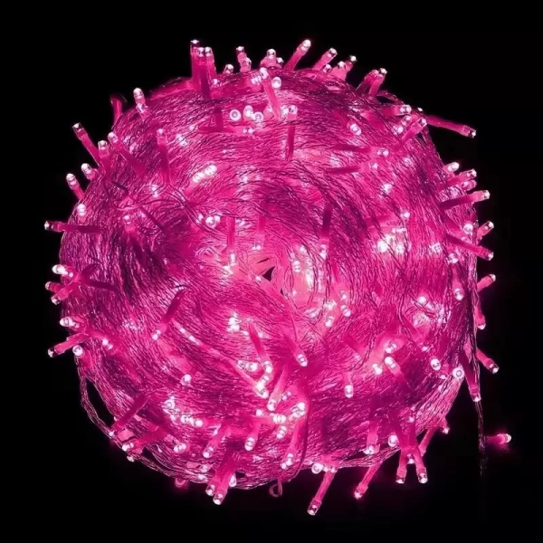 Светодиодная гирлянда занавес постоянное свечение 2х9м 20 нитей Dip 240V IP65 белый провод