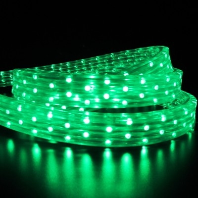 LED-XF-5W-50М-240V зеленый, 11*28, (2м)