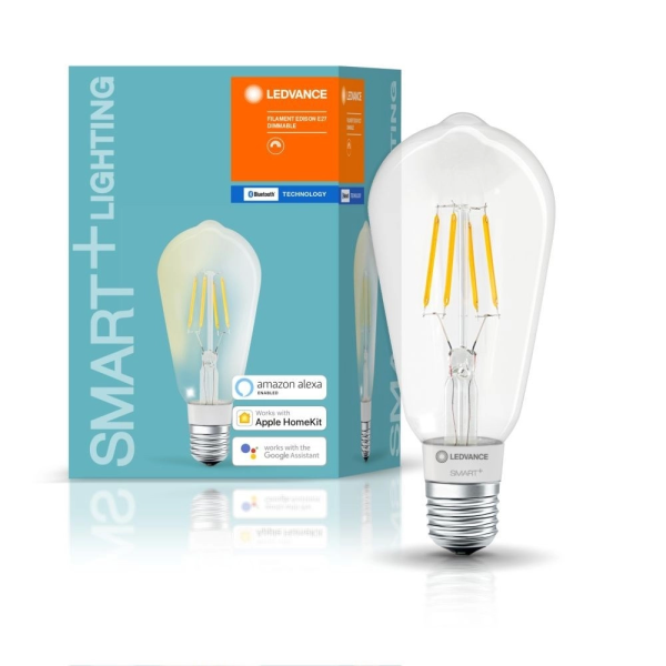 LEDVANCE  SMART+ Filament Edison Dimmable 60 6W/2700K E27 4058075208575  светодиодная  лампа