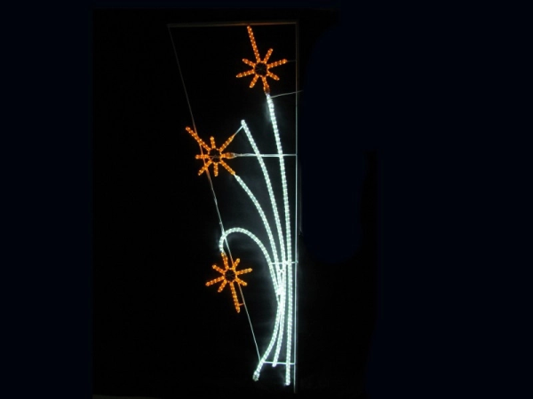 Световая консоль Звездный мотив 250х85