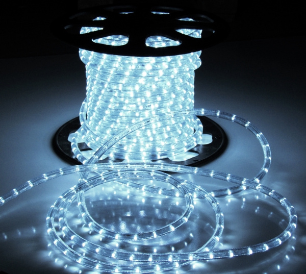 LED-XD-2W-100M-240V белый,13мм, (2м)